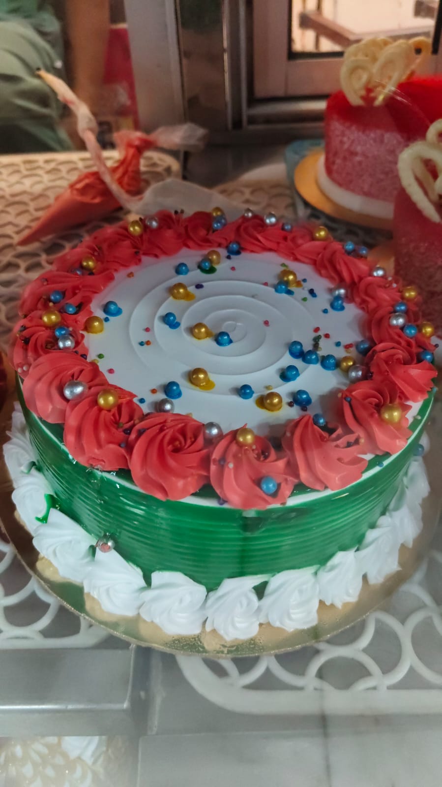 Pineapple Fruit Jelly Cake